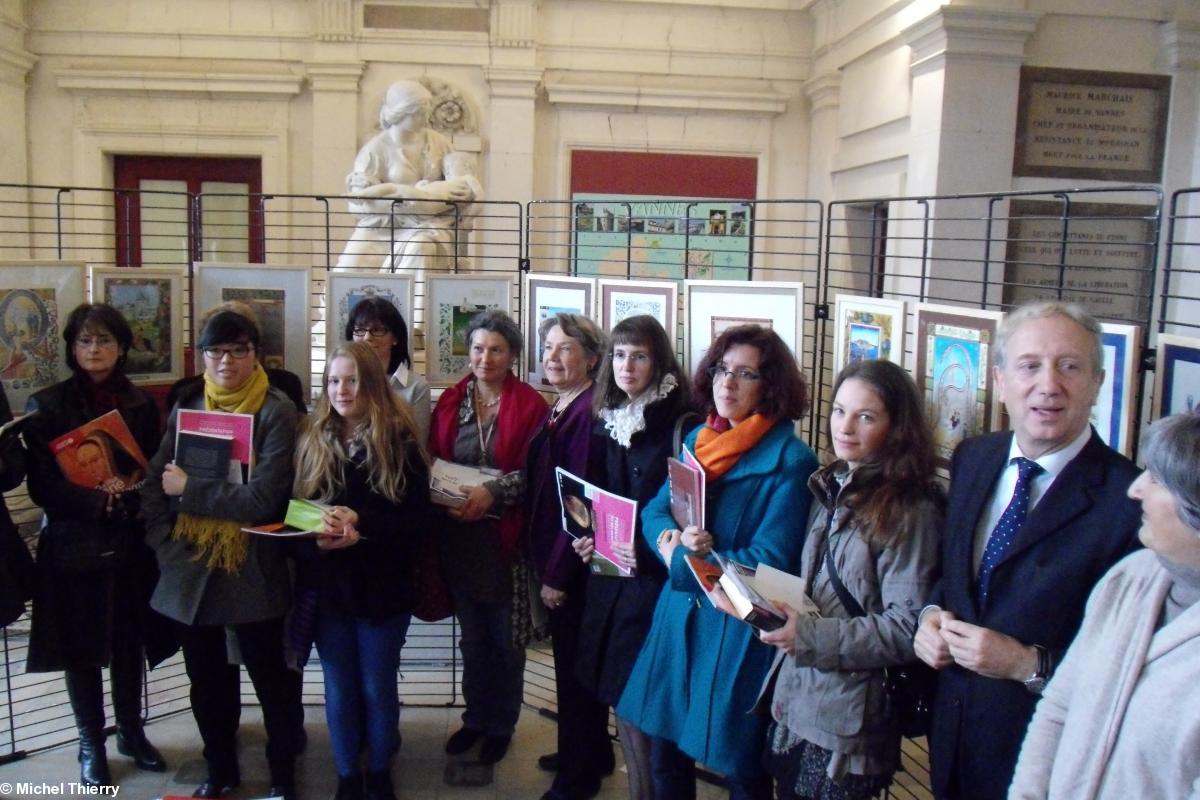 concours enluminures Tro Breizh Anne de Bretagne : les lauréates