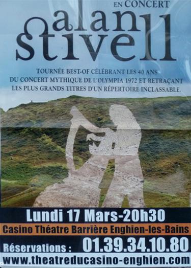 Affiche concert STIVELL 2014