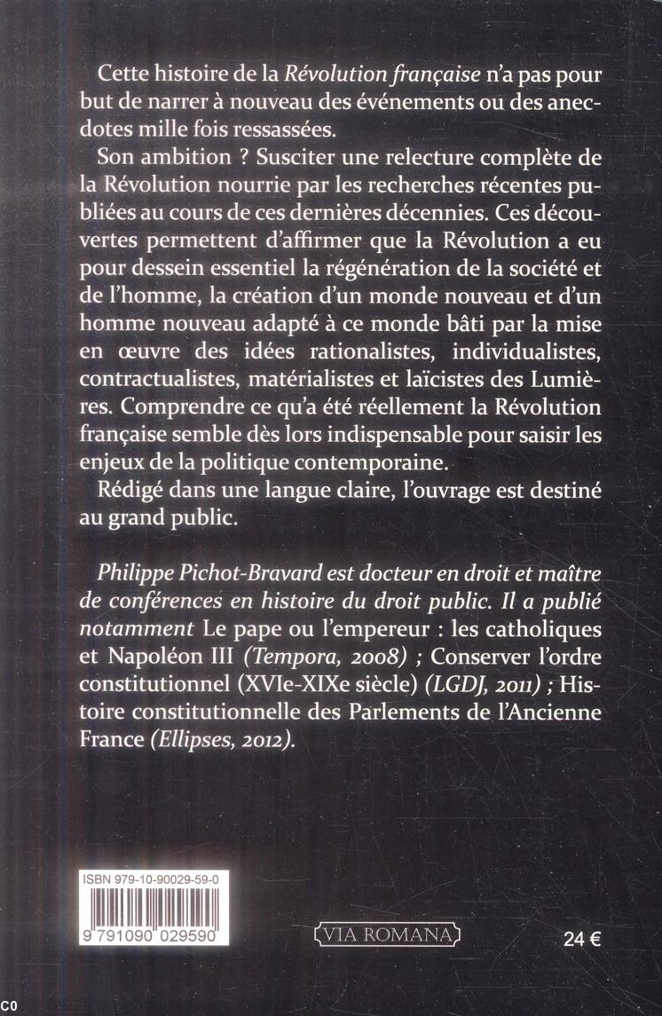 <i>La Révolution française</i>, Philippe Pichot-Bravard, Via romana, 2014.