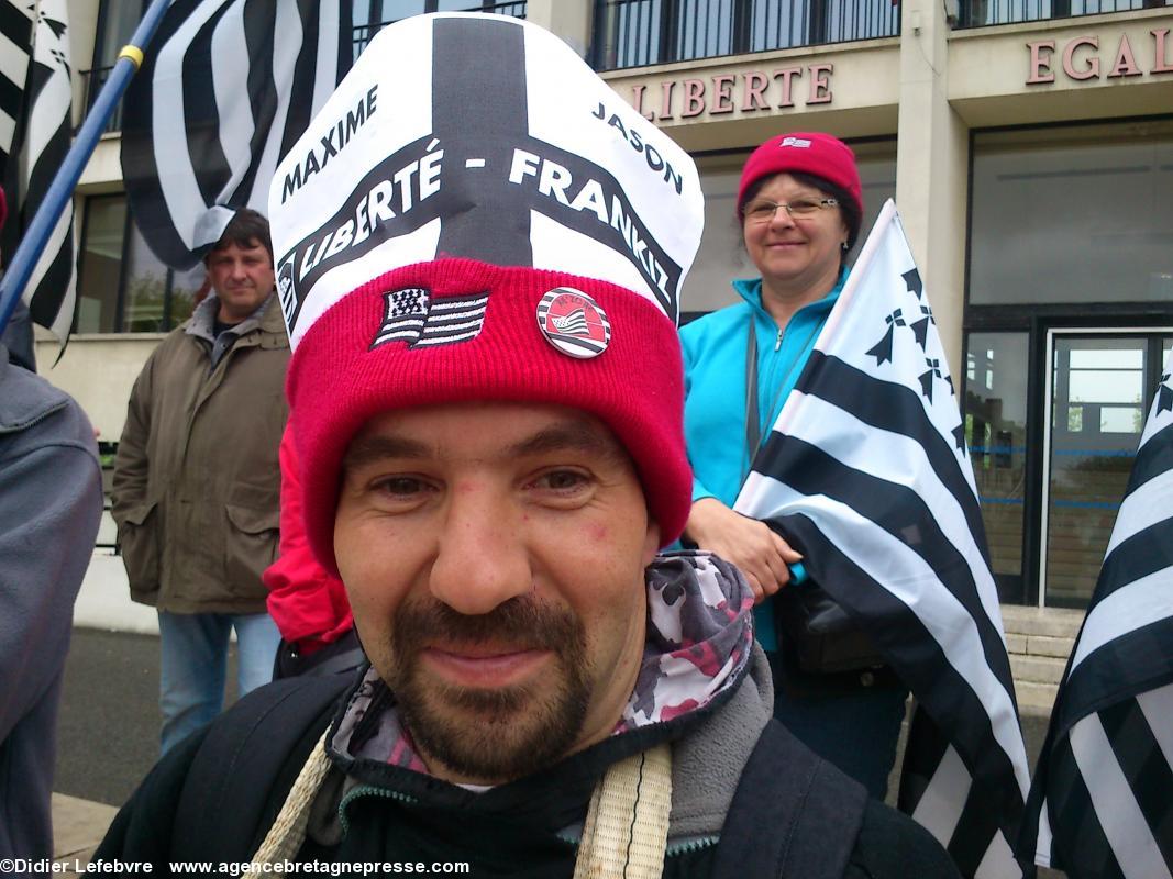 Manifestation du 1er mai des Bonnets rouges à Saint-Nazaire