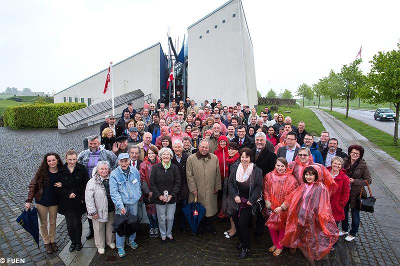 Les congressistes de la FUEN à Flensburg les 7-10 mai 2014.