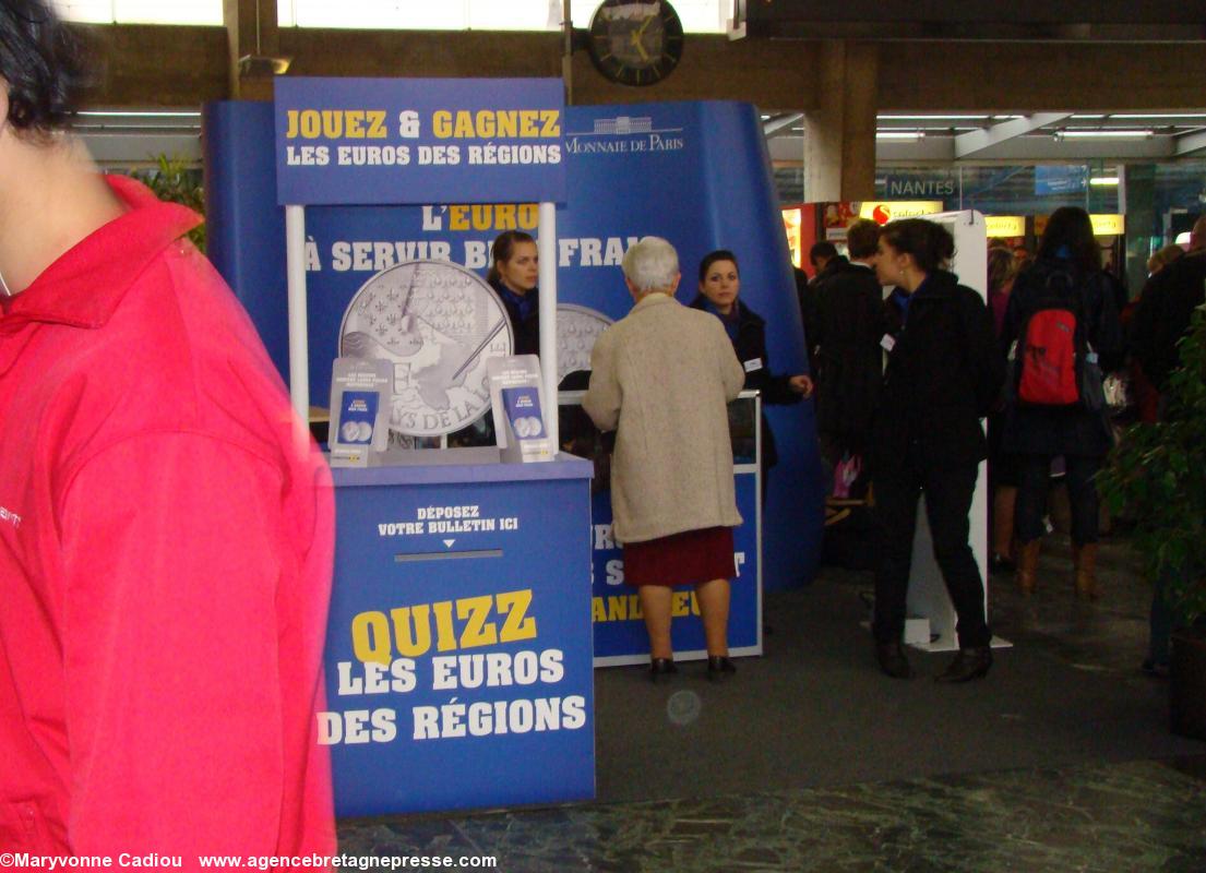 L'euro Pays de la Loire 2010. Gare de Nantes.