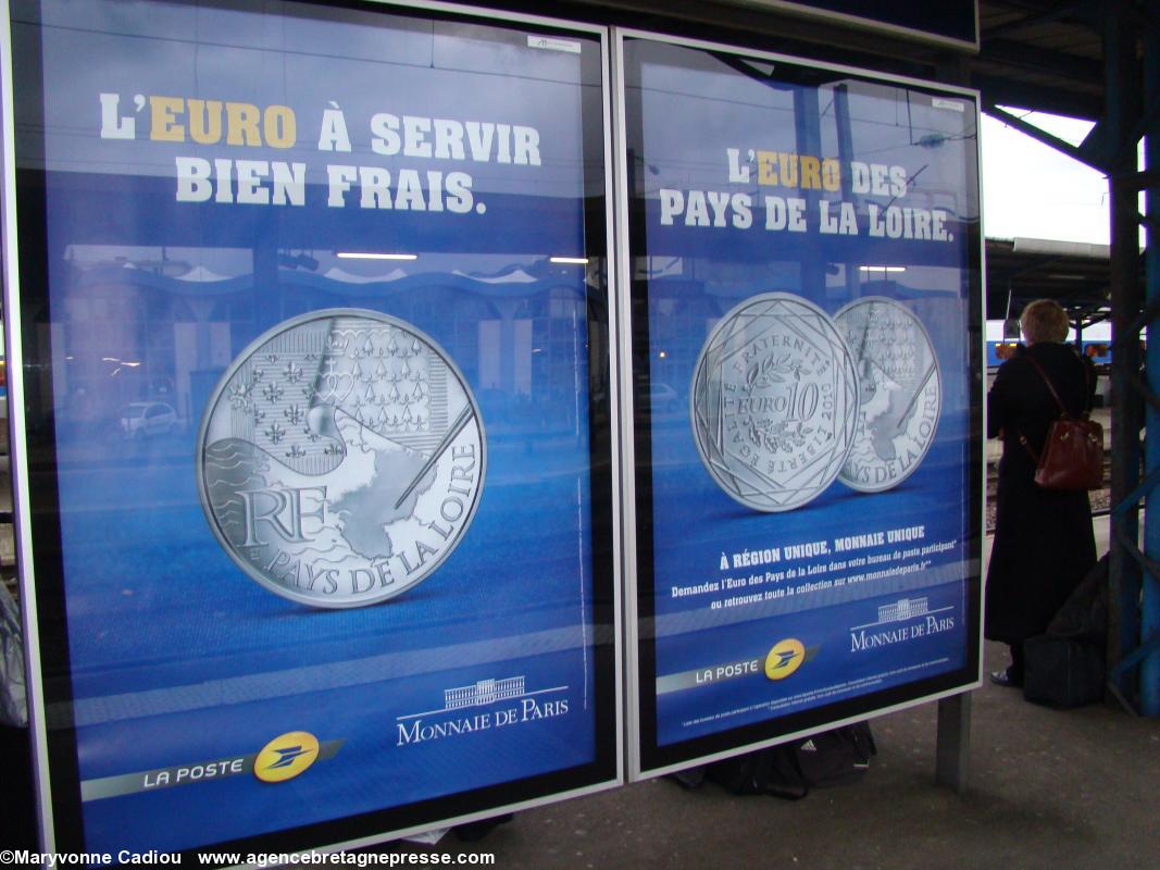 L'euro Pays de la Loire 2010. Gare de Nantes.