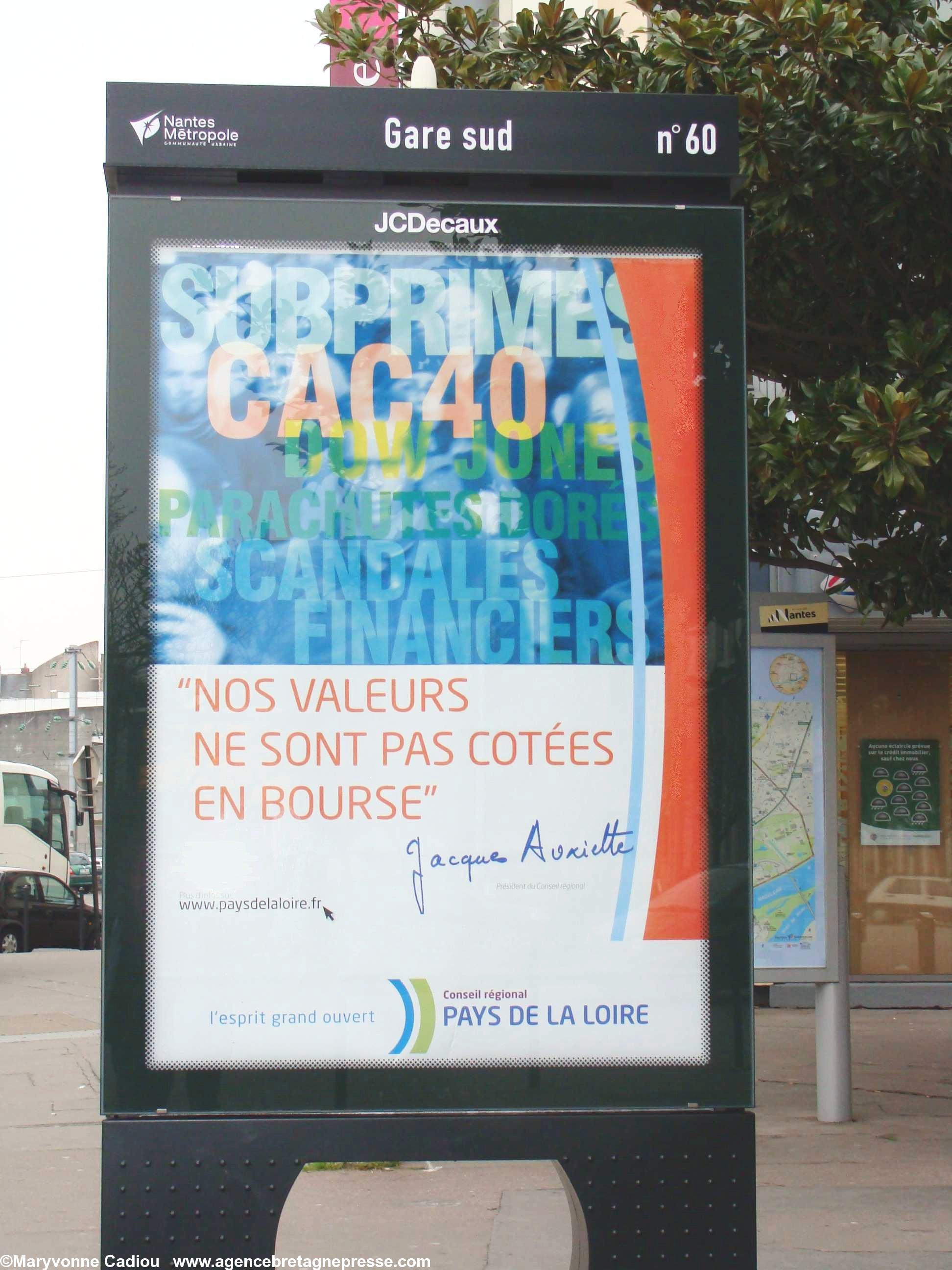 Campagne Pays de la Loire 2009.