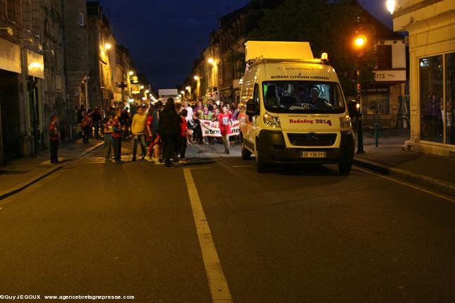 La Redadeg à Pontivy Mardi soir