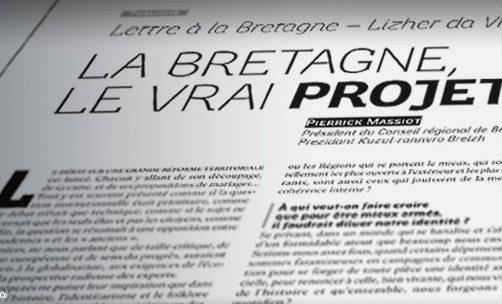 <i>Lettre à la Bretagne</i> de Pierrick Massiot, 28 mai 2014.