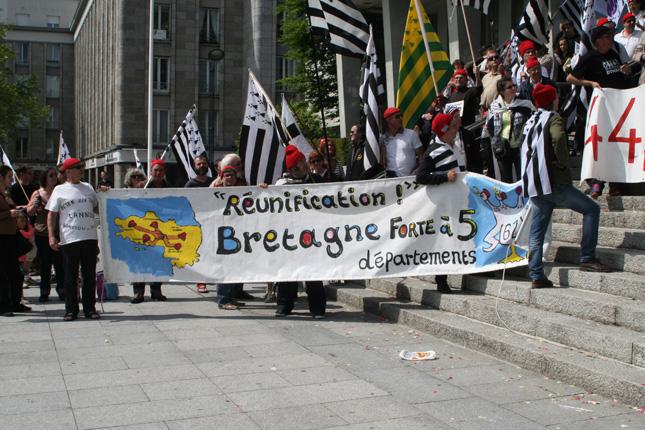 Manifestation à Brest