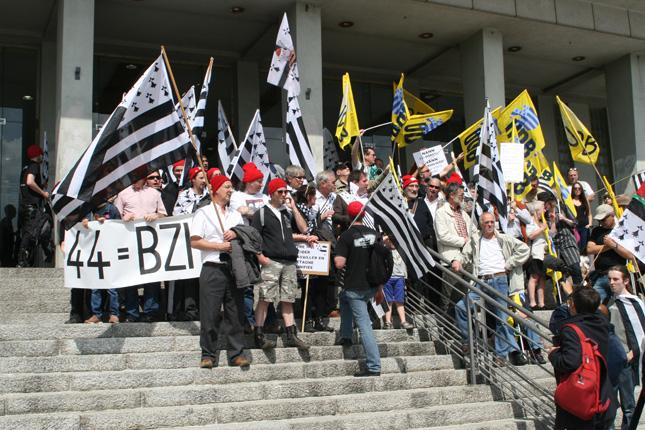 Manifestation à Brest