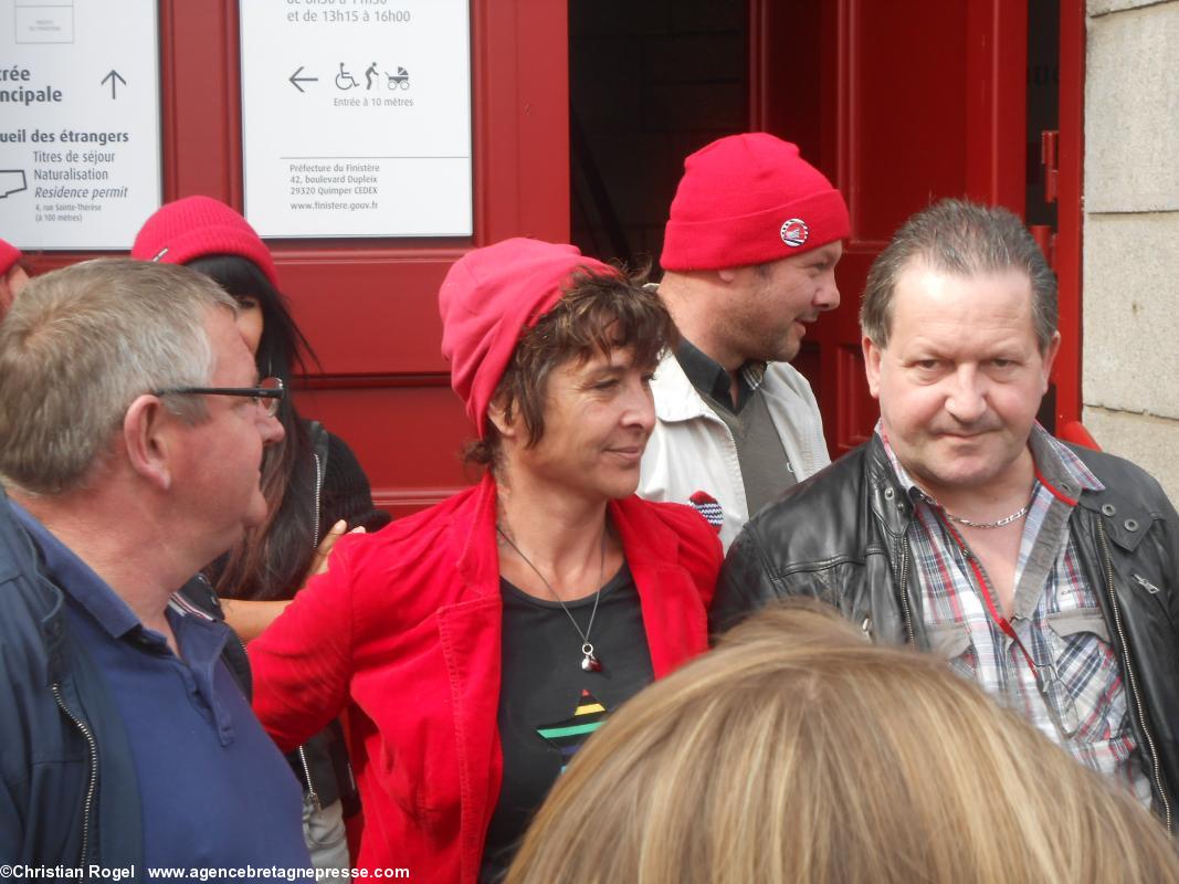 Conférence de presse, Quimper, 05-06-14