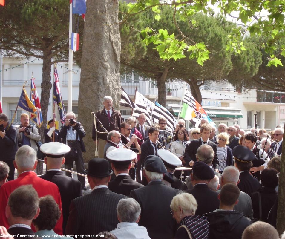 Forte émotion le 17 juin 2010 pour le 70 e anniversaire du naufrage du Lancastria