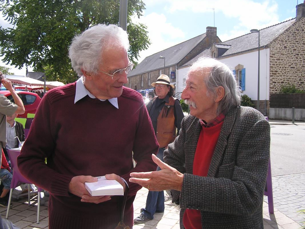 Yann Gerven (à gauche), Herri Ar Borgn au Bono, samedi 7 juin.