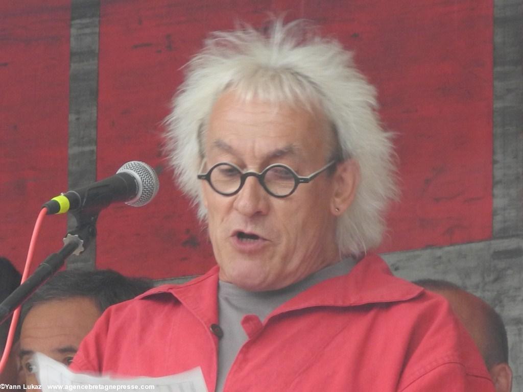 [Nantes, manifestation 28/06/2014] temps des prises de paroles. Jean-Louis Jossic. Un brillant plaidoyer.