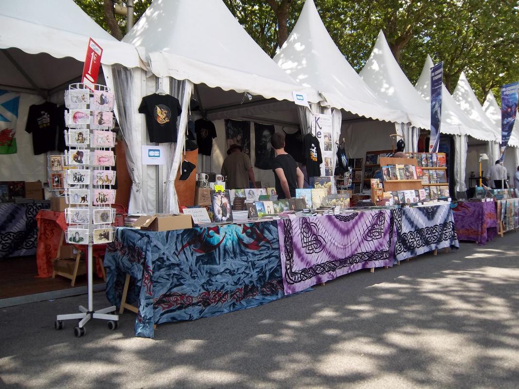 Stand Keltia Magazine à l'Interceltique