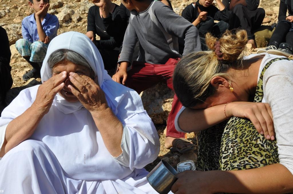 Les Yezidis de Sinjâr (photo ANF)