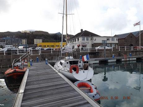 bateau breton à Jersey