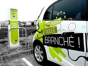 véhicule électrique du parc automobile de Lannion Trégor Communauté