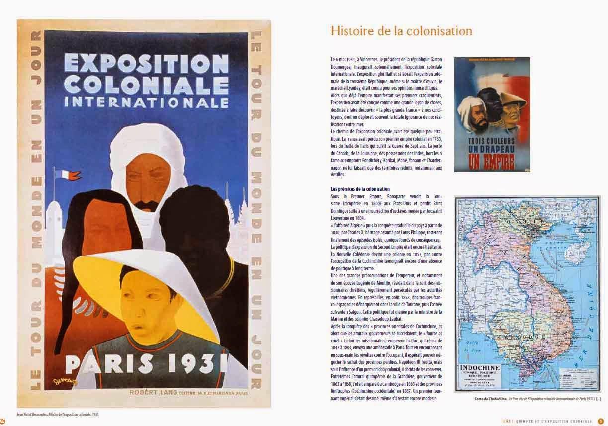 <i>1931. Quimper et l'Exposition coloniale</i>, pages intérieures.