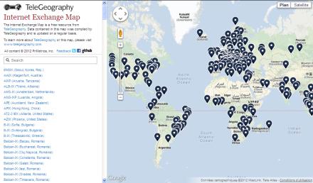 Points d'accès Internet Monde