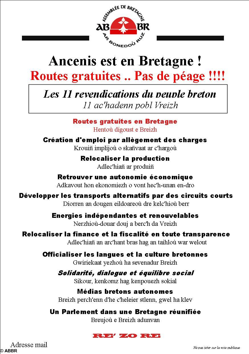 Deuxième tract ABBR (un par action)