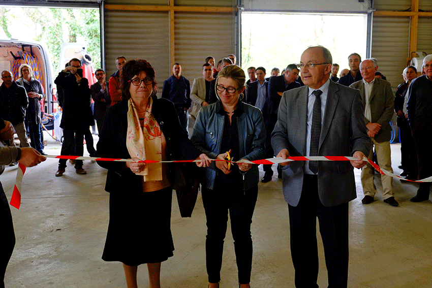 Inauguration de la formation à Pleumeuur-Bodou