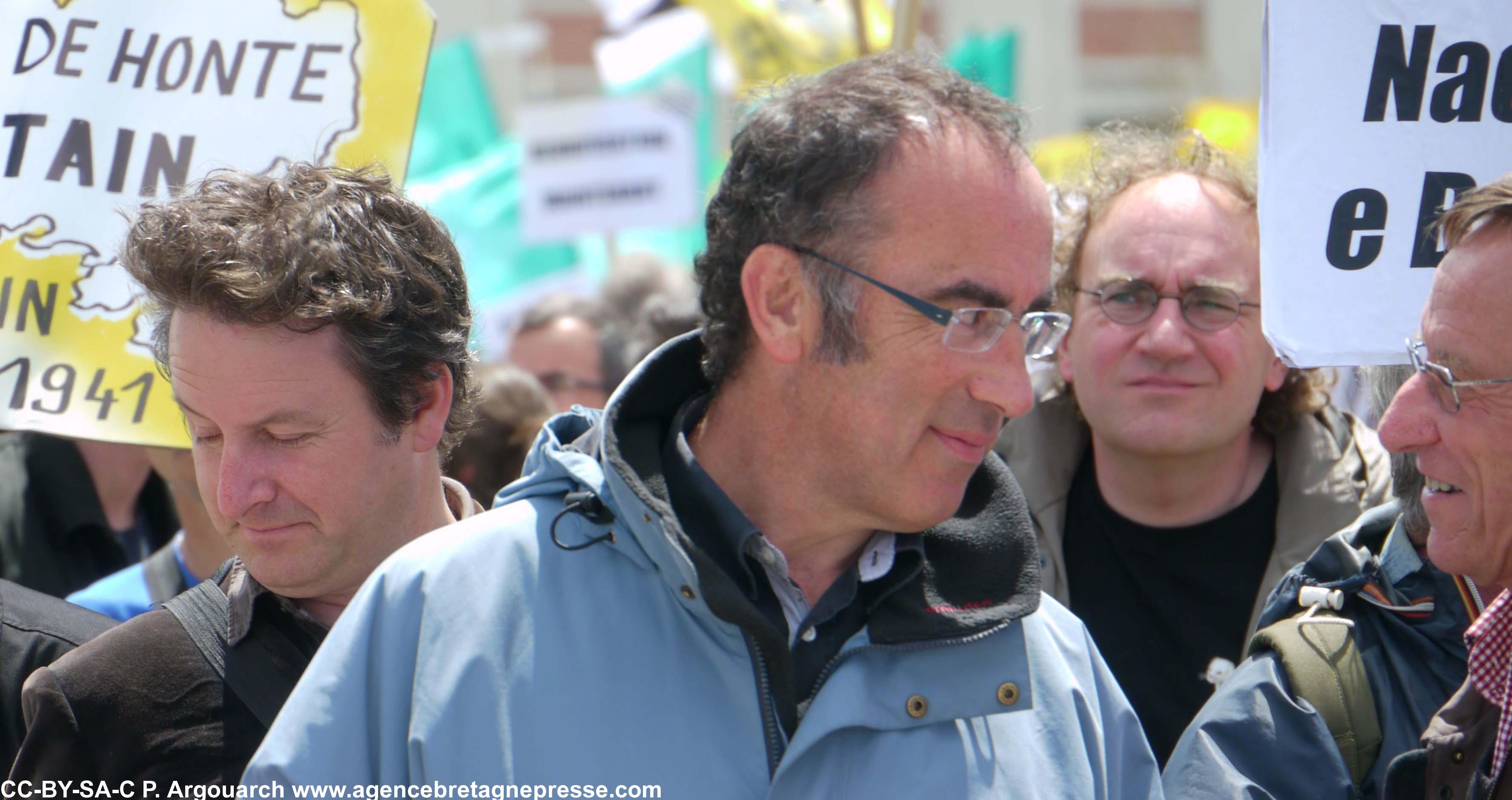 Jean-Michel Le Boulanger, professeur et Conseiller régional Vice-président à la culture, auteur de l'Identité Bretonne (photo archives ABP)