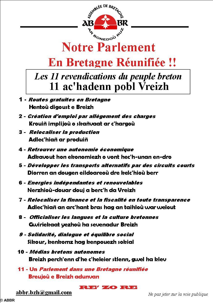 Tract ABBR distribué à Rennes