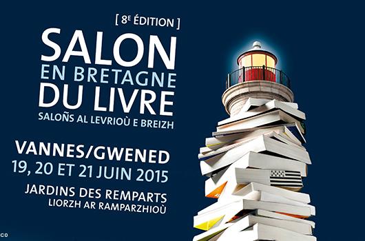 Affiche du Salon du livre à Vannes