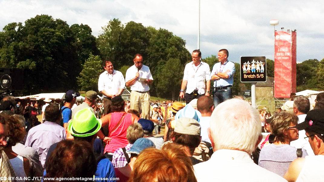 Inauguration des Vieilles Charrues 2015