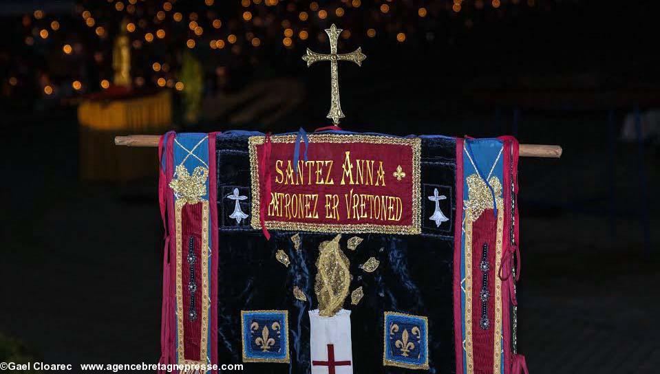 La pardon de Saint-Anne d'Auray le 27 juillet dernier.