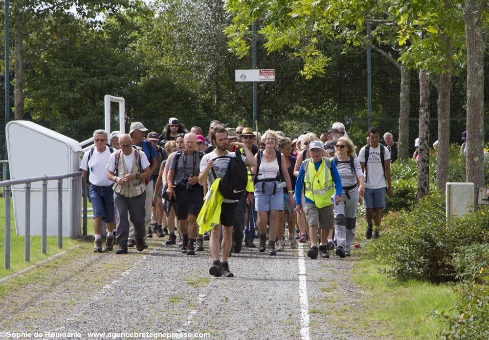 Arrivée du Tro Breizh 2015 à Quimper