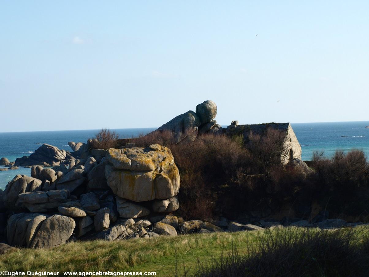 La Petite Plage de Kerfissien en Cléder.