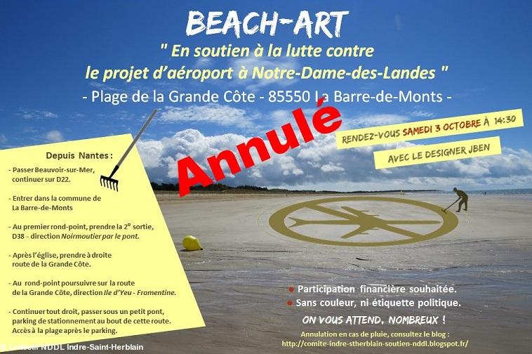 Affiche du Collectif NDDL Indre-Saint-Herblain.