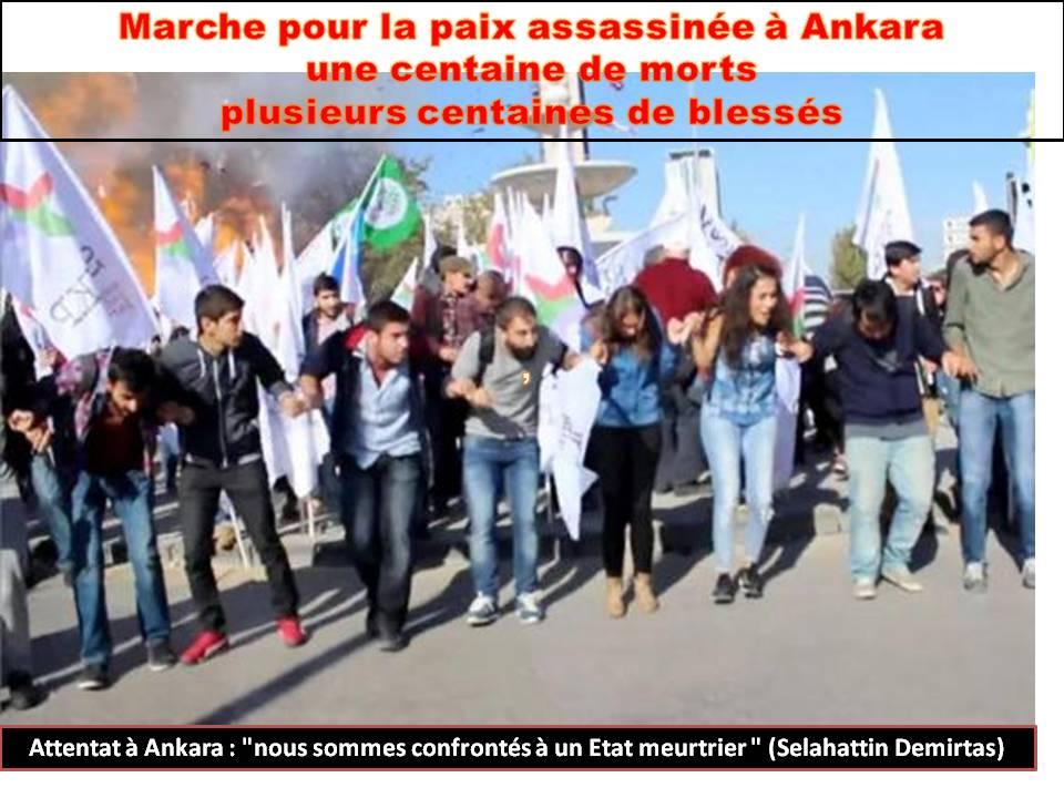 marche pour la Paix assassinée à Ankara