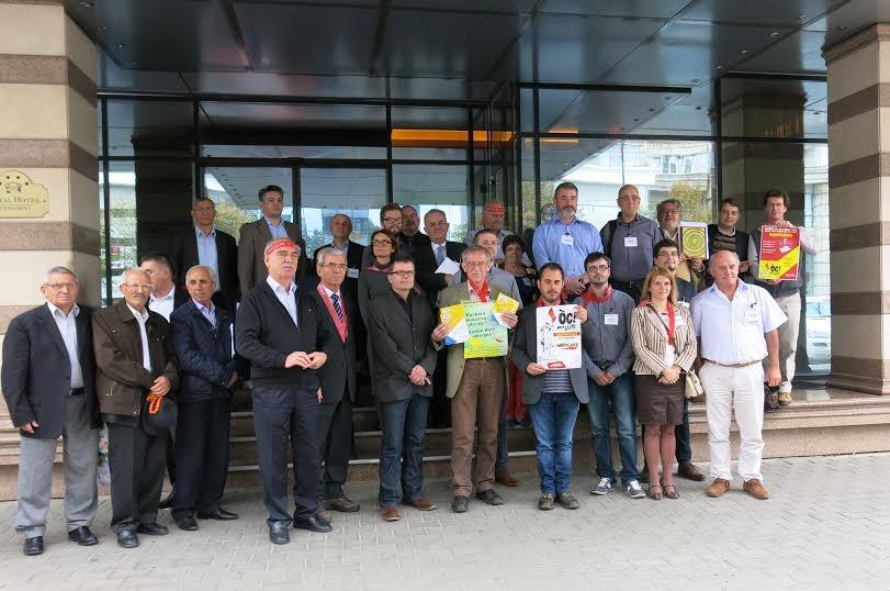 Membres de l'Assemblée générale d'ELEN à Bucarest le 10 octobre 2015.