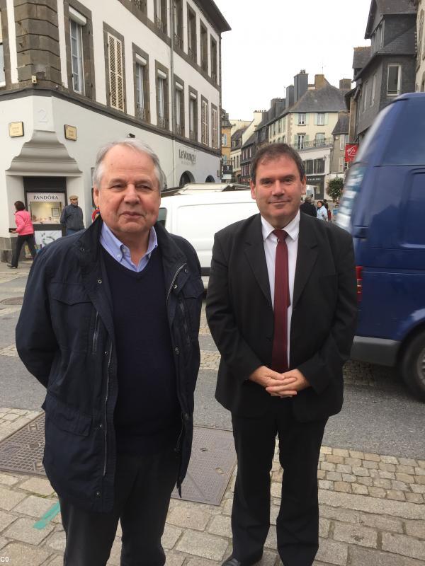 Jean-Pierre Thomin avec Christian Troadec