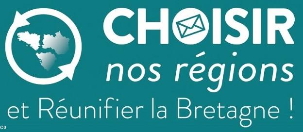 Logo de la liste Choisir nos Régions et Réunifier la Bretagne (régionales 2015 en Pays de la Loire).