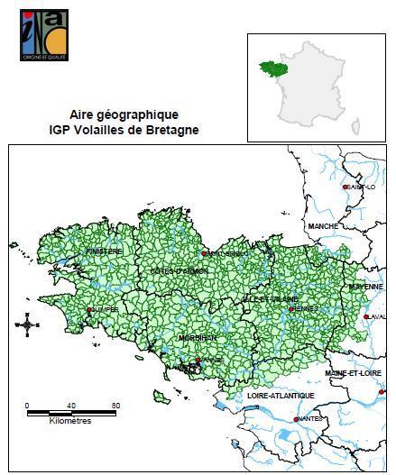 Zone de l'IGP 