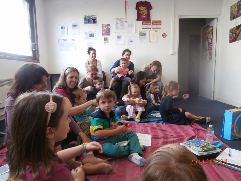 Séance d'éveil au breton des tout petits avec Divskouarn