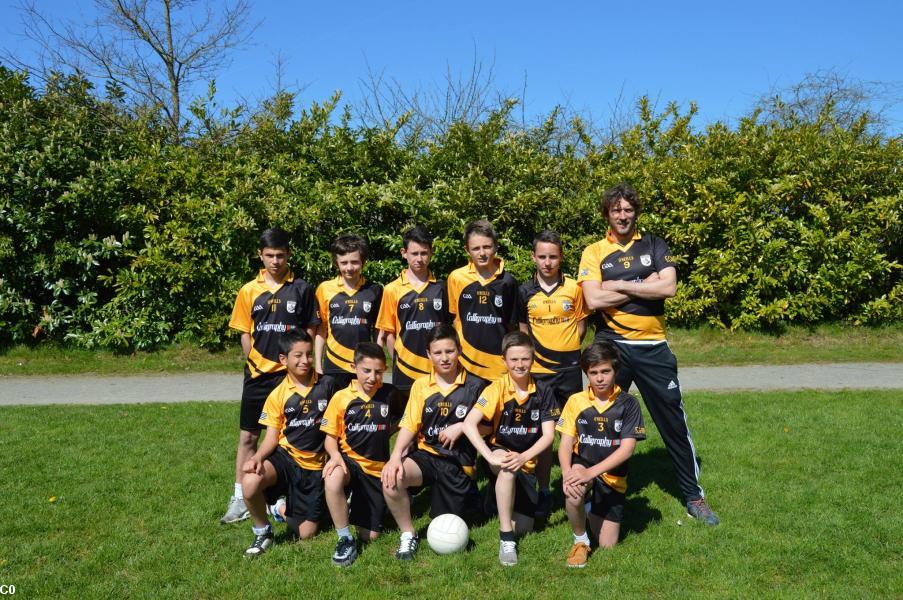 Les jeunes Bretons qui seront à Croke Park.