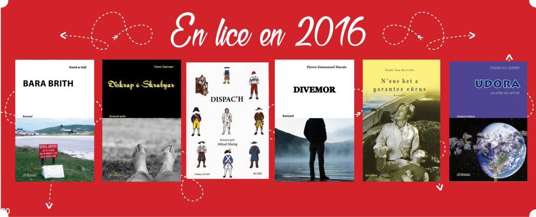 Les ouvrages breton en lice en 2016 pour le prix littéraire Sten Kidna