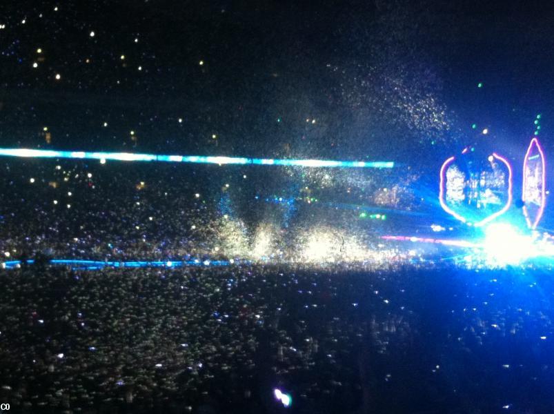 Le stade de Wembley en folie pour Coldplay