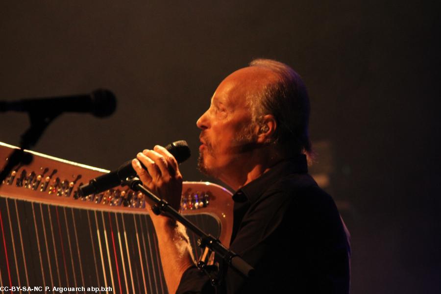 Alan Stivell  au festival de Cornouaille 2016