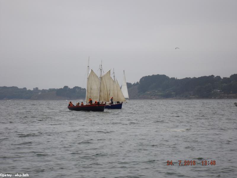 Scouts marins dans la rade de Brest