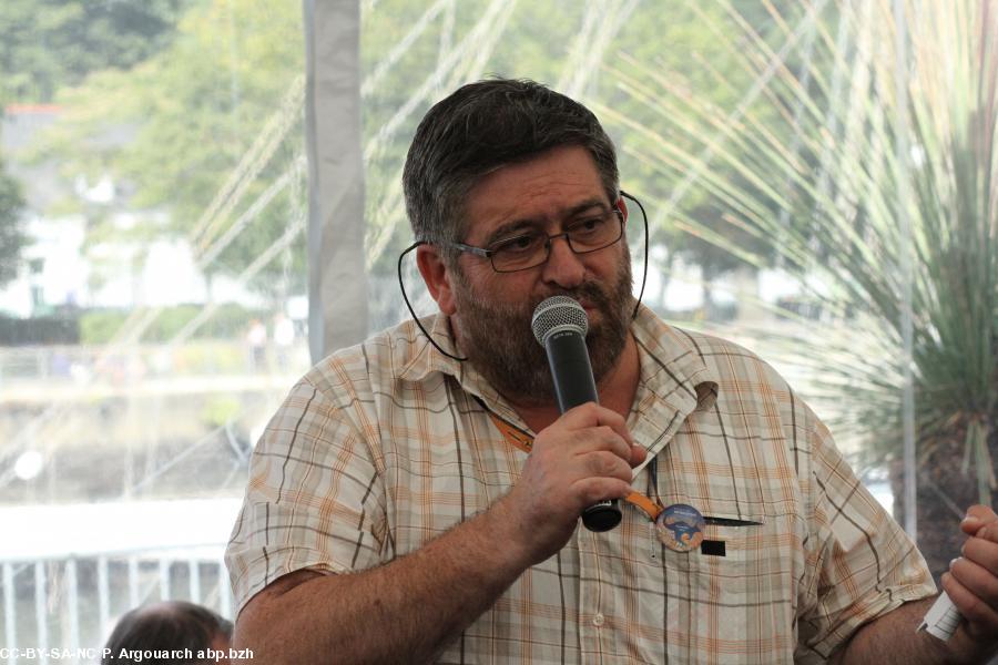 Lisardo Lombardía, directeur du Festival Interceltique de Lorient