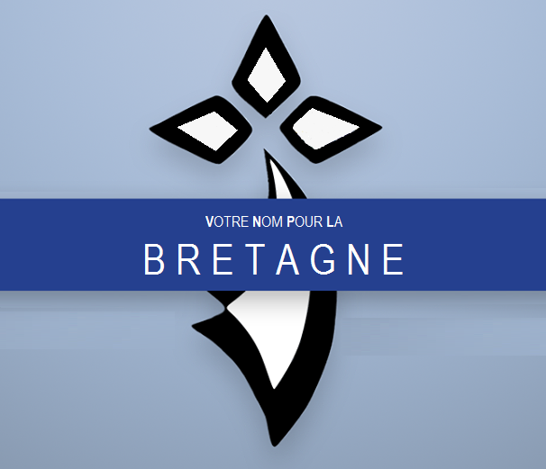 Logo Fonds de Dotation : Votre Nom Pour La Bretagne.