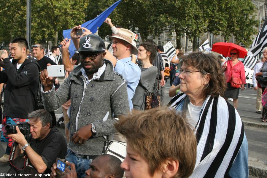 La   Breizh Manif 2016 : quand Bretons et Gabonais se retrouvent