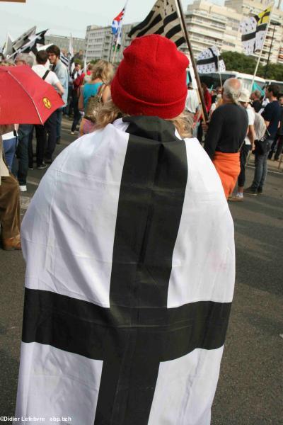 La Breizh Manif 2016 : parmi la foule des manifestants.