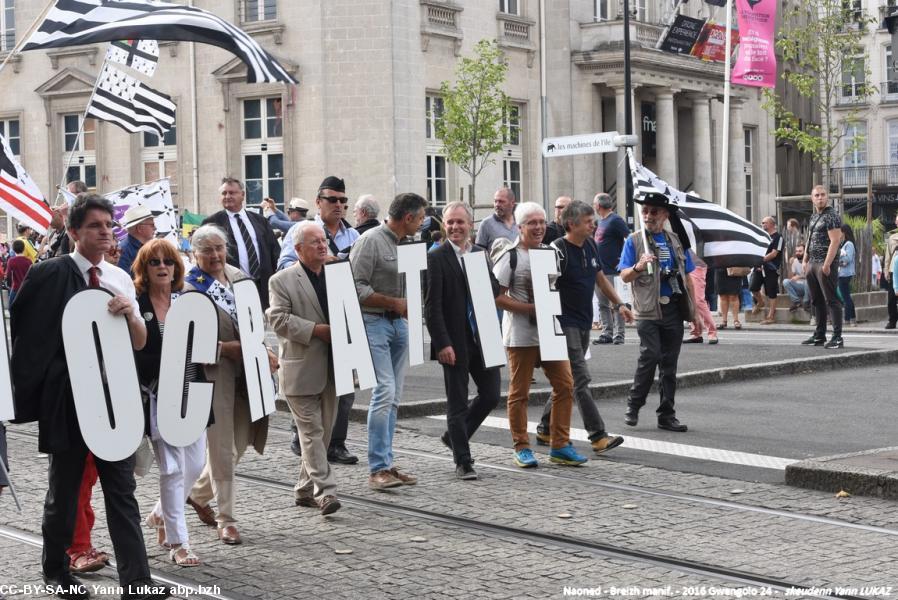 Breizh Manif 2016 e Naoned.