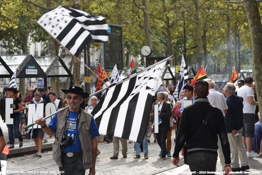 Breizh Manif 2016 e Naoned.