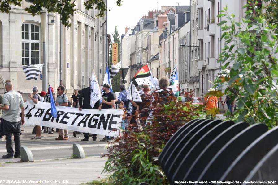 Breizh Manif 2016 e Naoned.